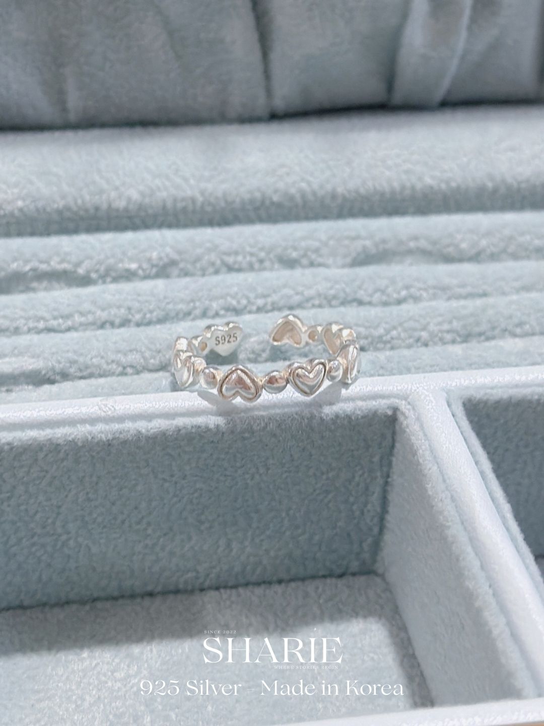 #503 | Little Hearts Ring | 925 Silver