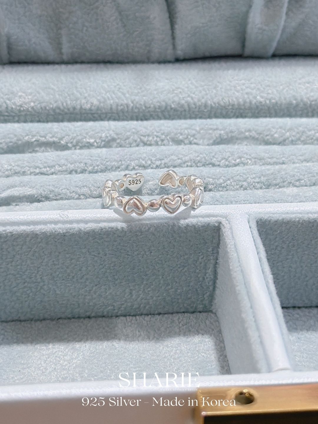 #503 | Little Hearts Ring | 925 Silver