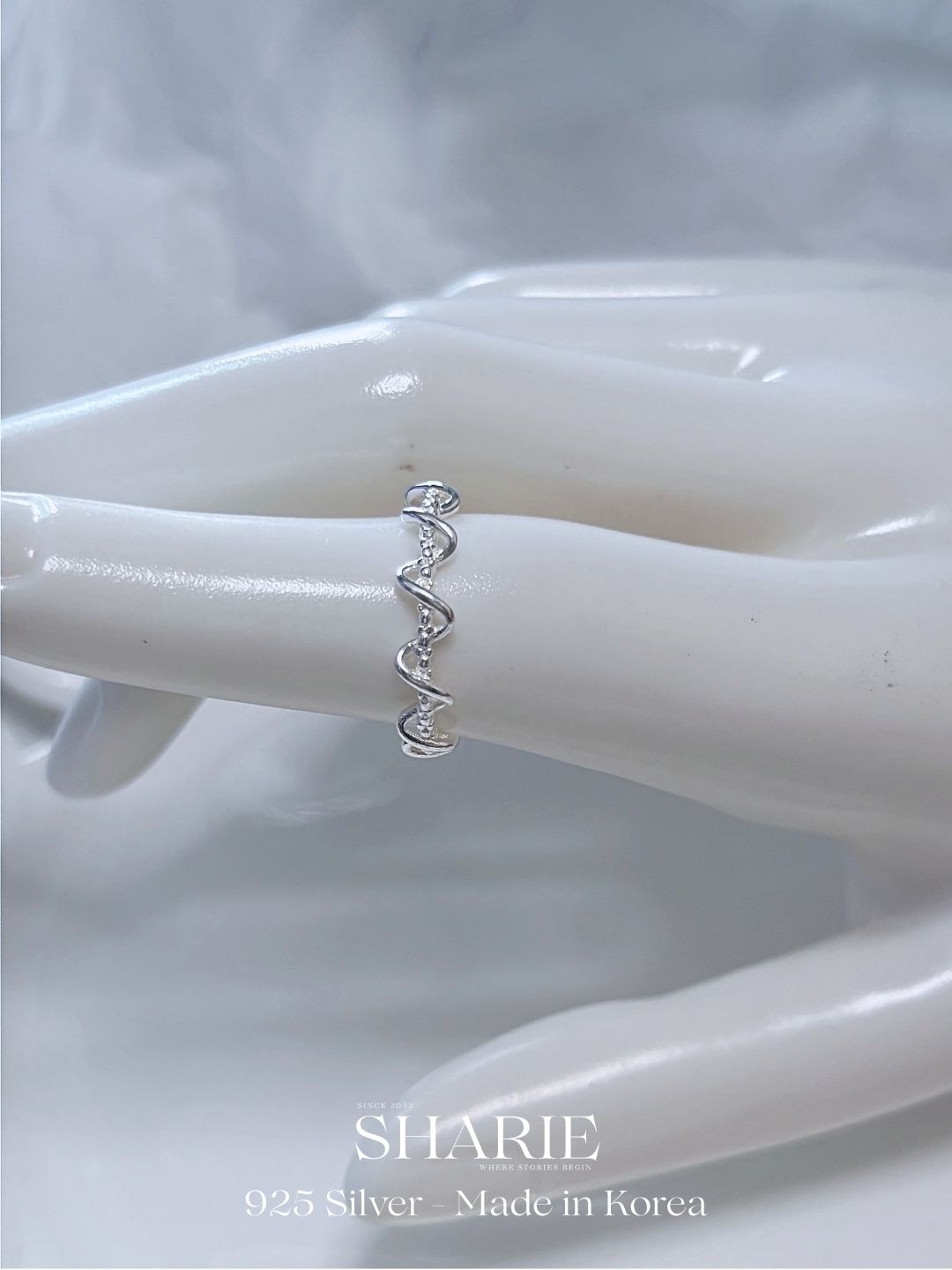 #636 | Spiral Ring | 925 Silver