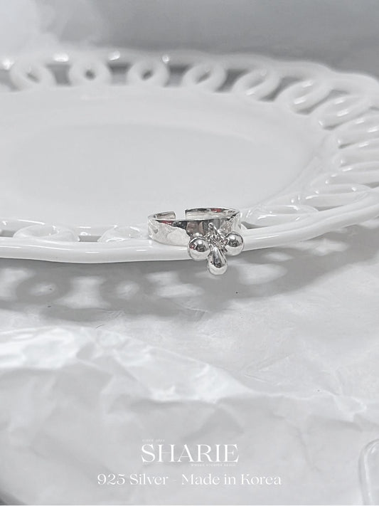 #355 | Dangle Bubble Ring | 925 Silver