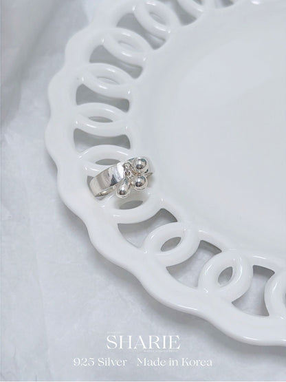 #355 | Dangle Bubble Ring | 925 Silver