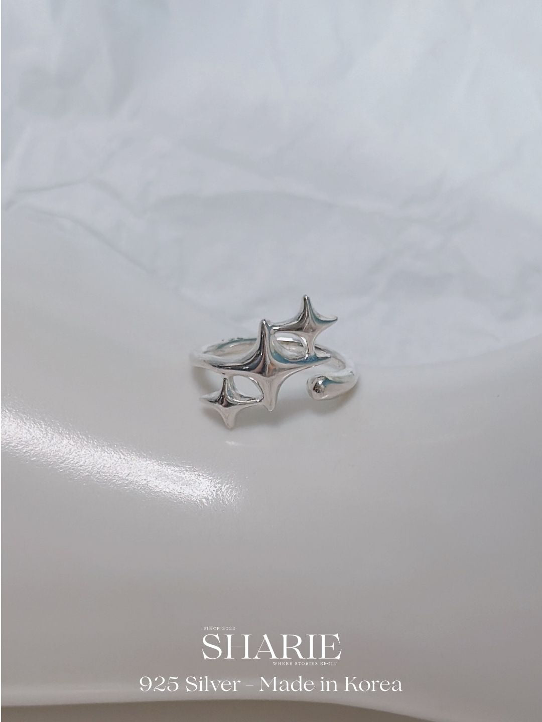 #425 | Cosmic Polaris Ring | 925 Silver