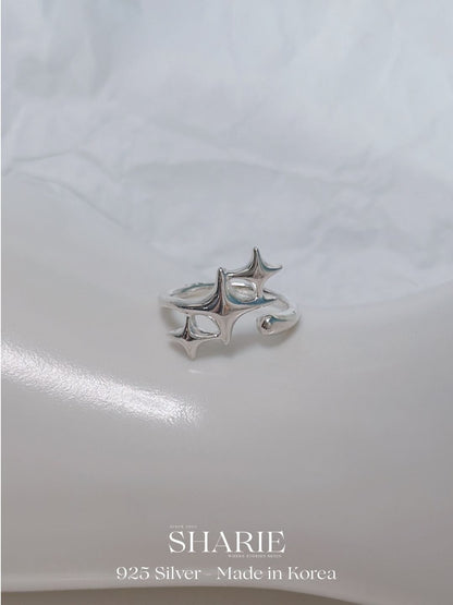 #425 | Cosmic Polaris Ring | 925 Silver