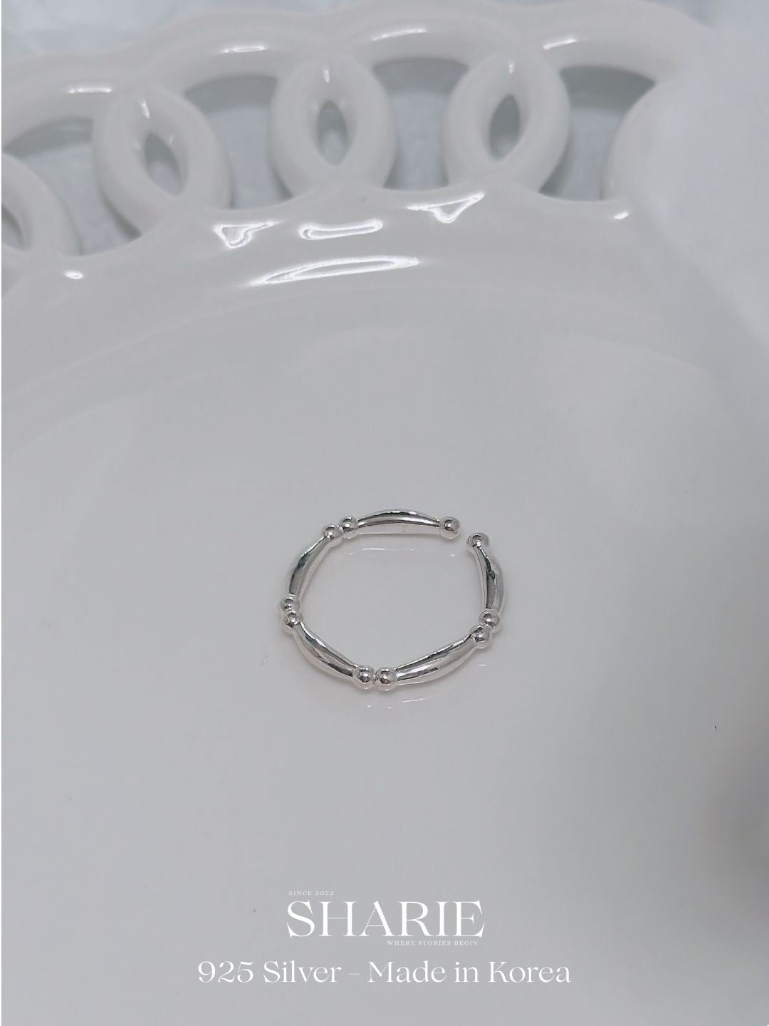 #591 | Petite Bamboo Rope | 925 Silver