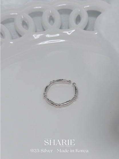 #591 | Petite Bamboo Rope | 925 Silver