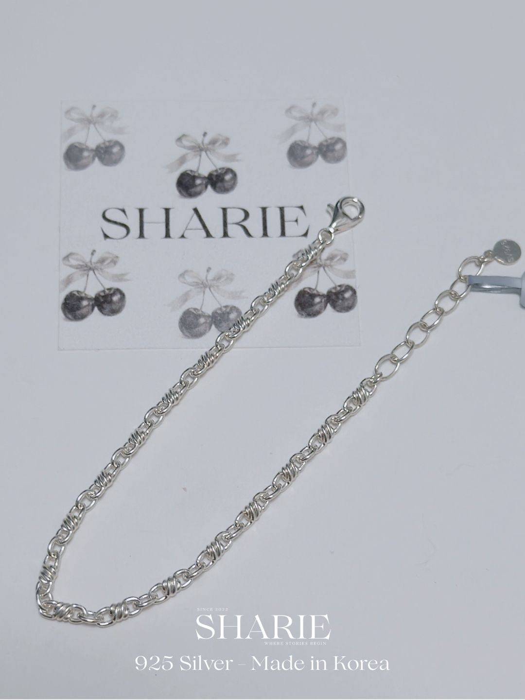 #411 | Classic Twist Interlock Bracelet | 925 Silver