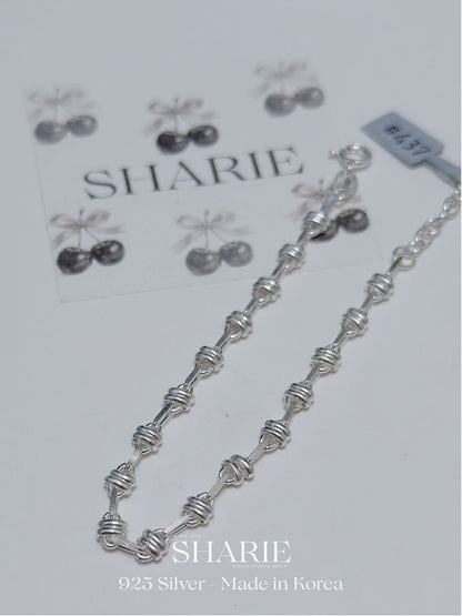 #437 | Linked Knot Bracelet | 925 Silver