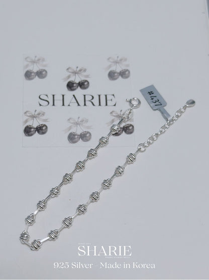 #437 | Linked Knot Bracelet | 925 Silver