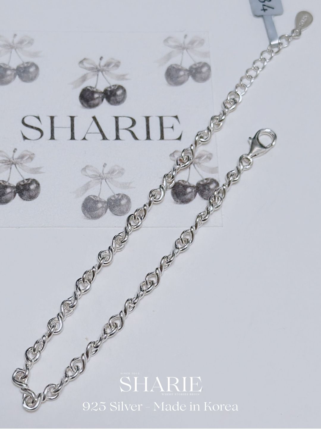 #434 | Twist Loop Bracelet | 925 Silver
