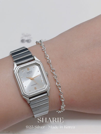 #434 | Twist Loop Bracelet | 925 Silver