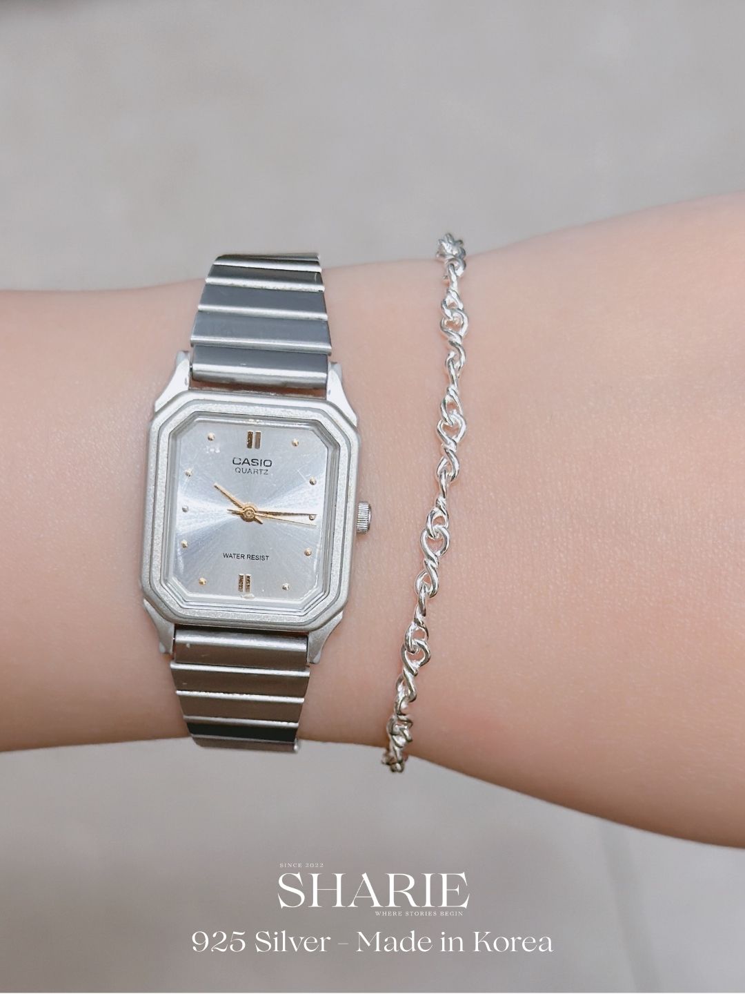 #434 | Twist Loop Bracelet | 925 Silver