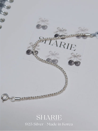 #414 | Rope Twist Bracelet | 925 Silver