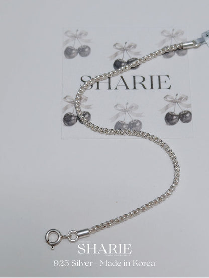 #414 | Rope Twist Bracelet | 925 Silver