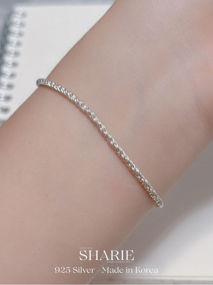 #414 | Rope Twist Bracelet | 925 Silver