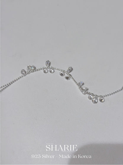 #689 | Shimmering Cascade Bracelet | 925 Silver
