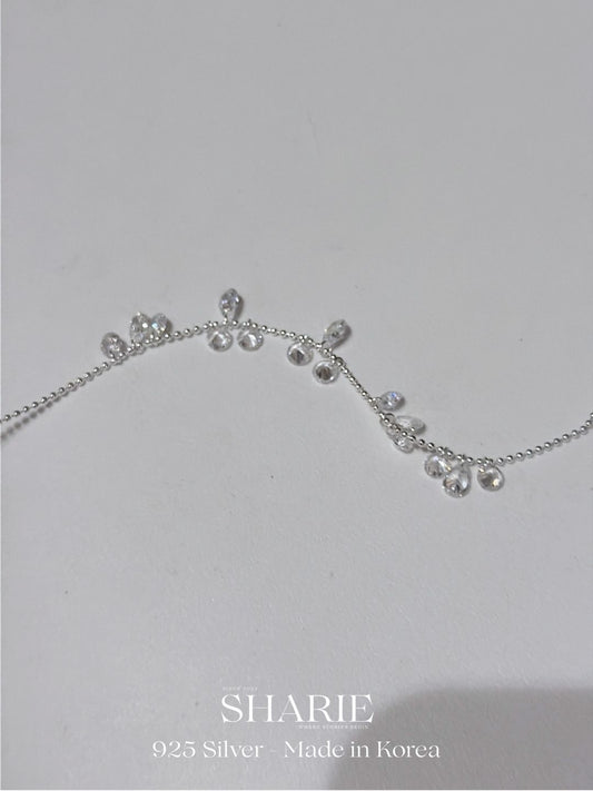 #689 | Shimmering Cascade Bracelet | 925 Silver