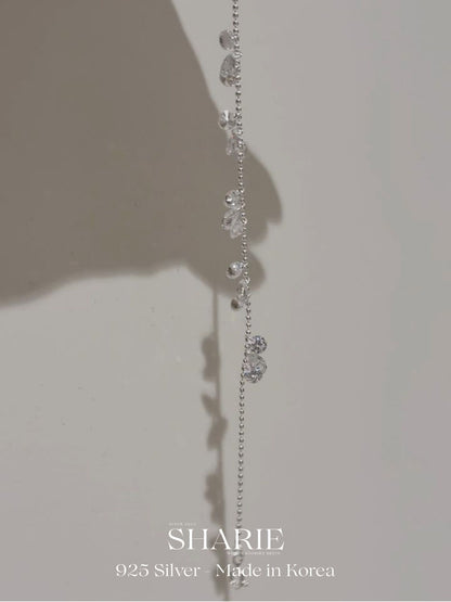 #689 | Shimmering Cascade Bracelet | 925 Silver