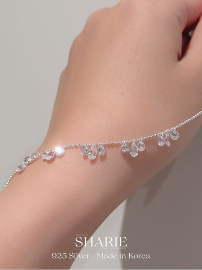 #689 | Shimmering Cascade Bracelet | 925 Silver