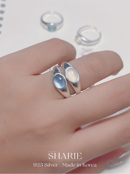 #646 #647 | Soft Glow Ring | 925 Silver