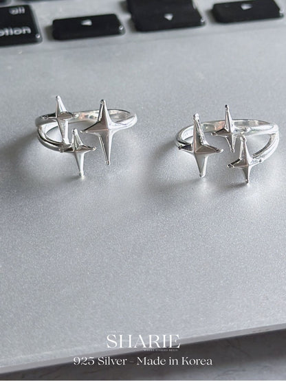 #648 | Starburst Statement Ring | 925 Silver