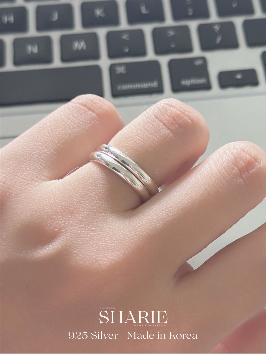 #686 | 3mm Classic Round Ring | Couple Ring with Engraving | 925 Silver