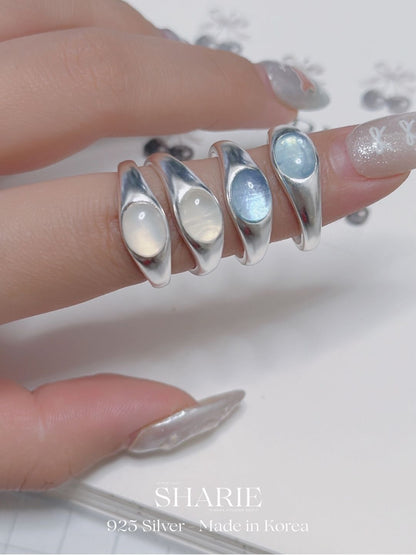 #646 #647 | Soft Glow Ring | 925 Silver