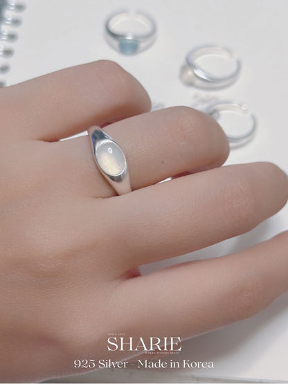 #646 #647 | Soft Glow Ring | 925 Silver