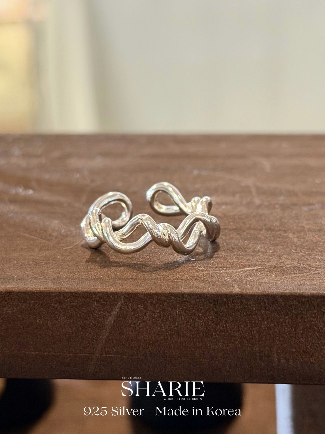 #578丨Liquid Silver Ring丨925 Silver