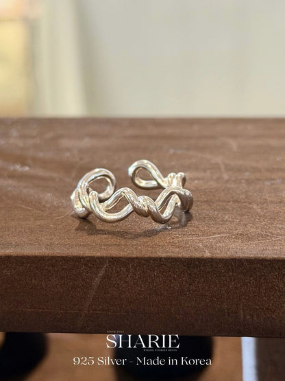 #578丨Liquid Silver Ring丨925 Silver