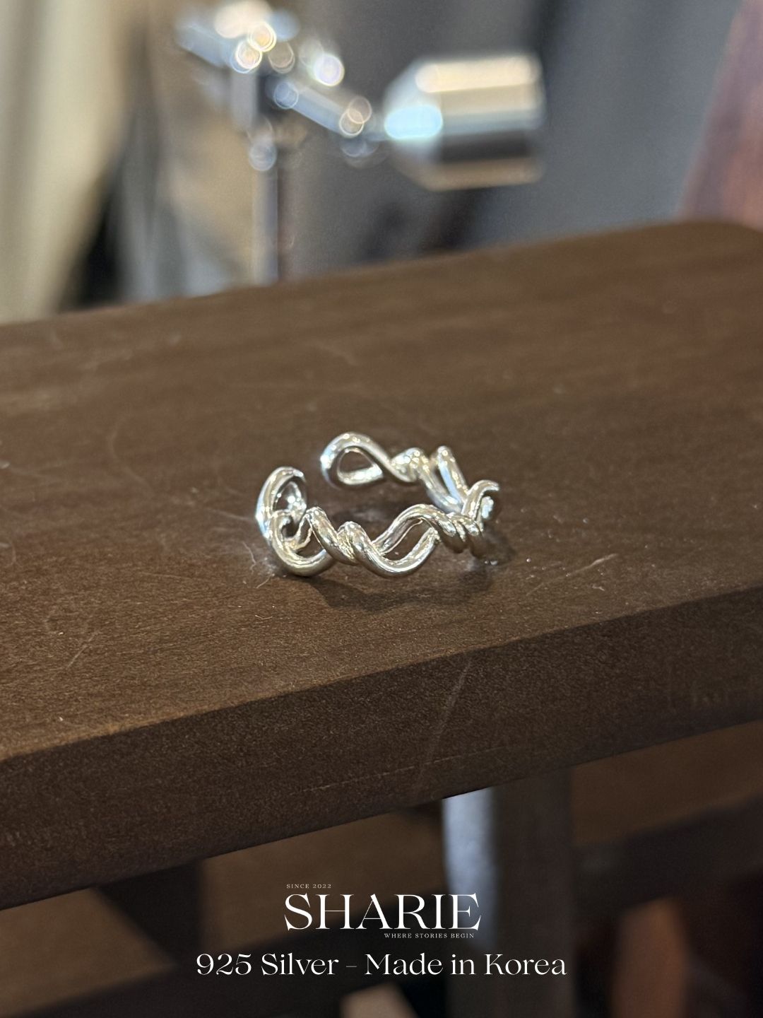 #578丨Liquid Silver Ring丨925 Silver