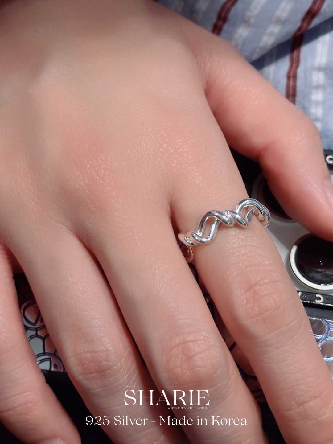 #578丨Liquid Silver Ring丨925 Silver
