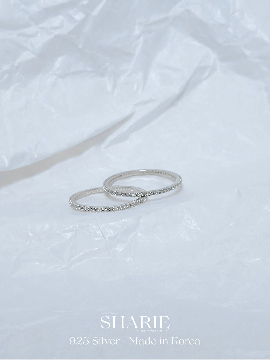 #416 | 1mm Eternity Band Ring | 925 Silver