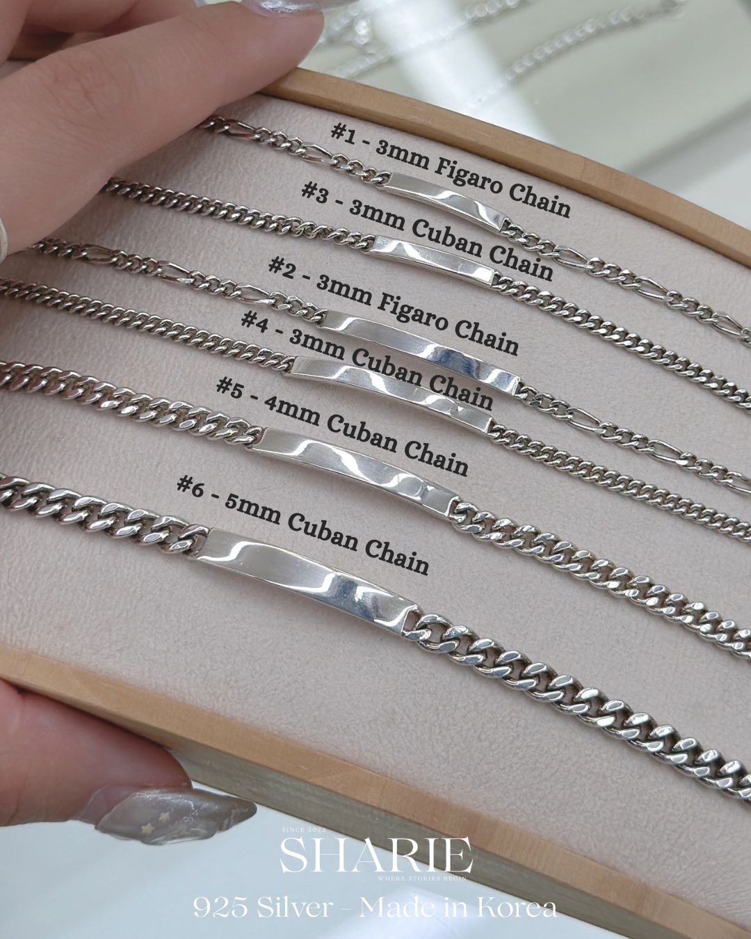 #770 | The Continuum Bracelet | Couple Bracelet with Engraving Service | 925 Silver