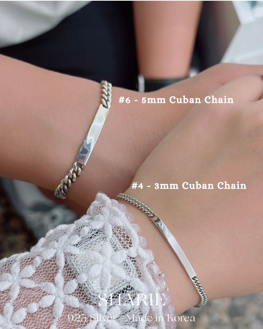 #770 | The Continuum Bracelet | Couple Bracelet with Engraving Service | 925 Silver
